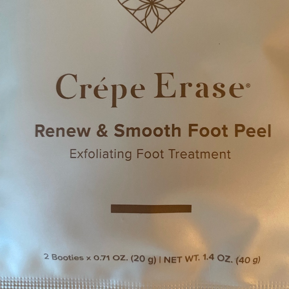Body Firm Crepe Erase Renew & Smooth Foot Peel New - Picture 2 of 5